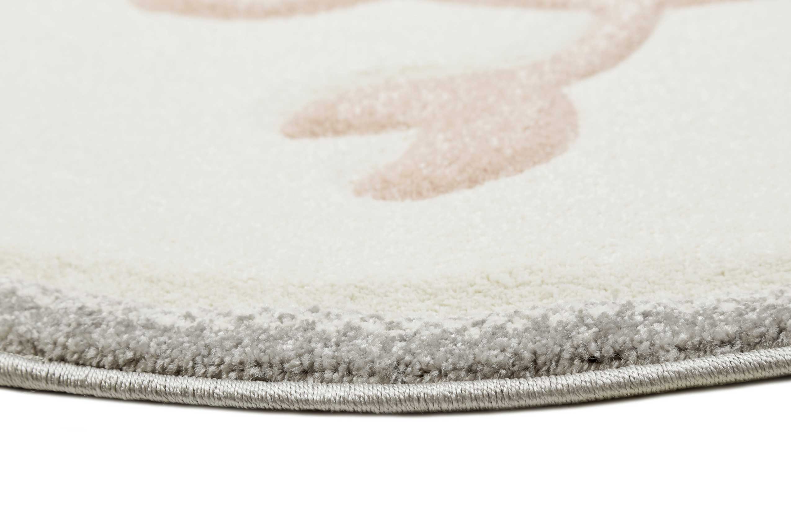 Esprit Kinderteppich Creme Weiß Rosa "CRAB" - Image 4