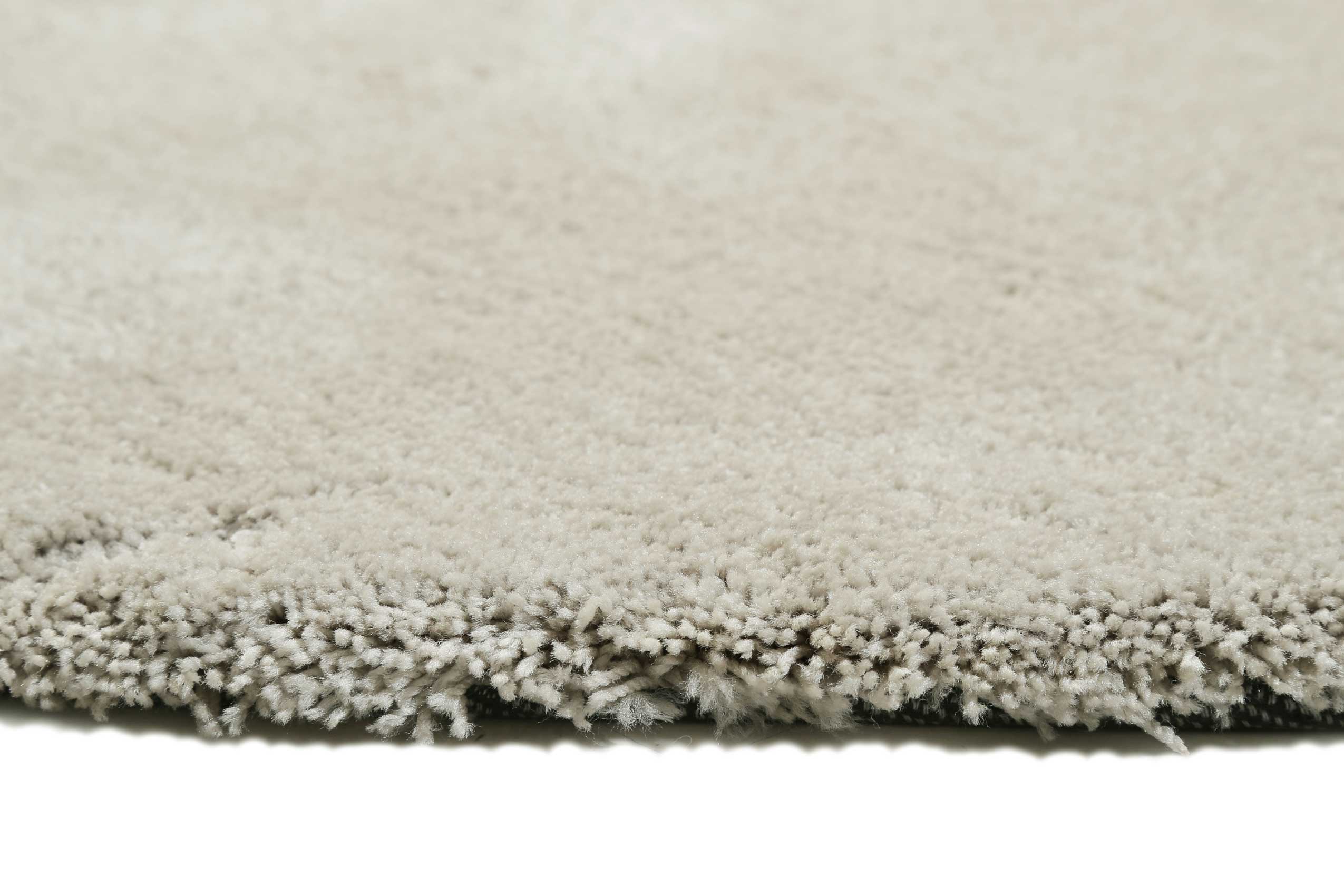 Esprit Teppich Rund Creme Beige Hochflor "Relaxx" - Image 4