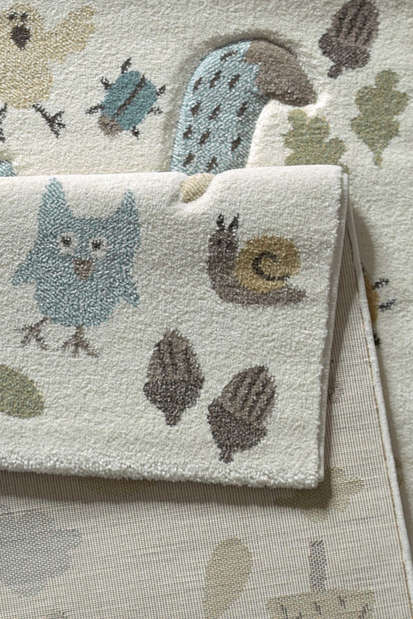 Kinderteppich beige blau "Forest" Sigikid - Image 3