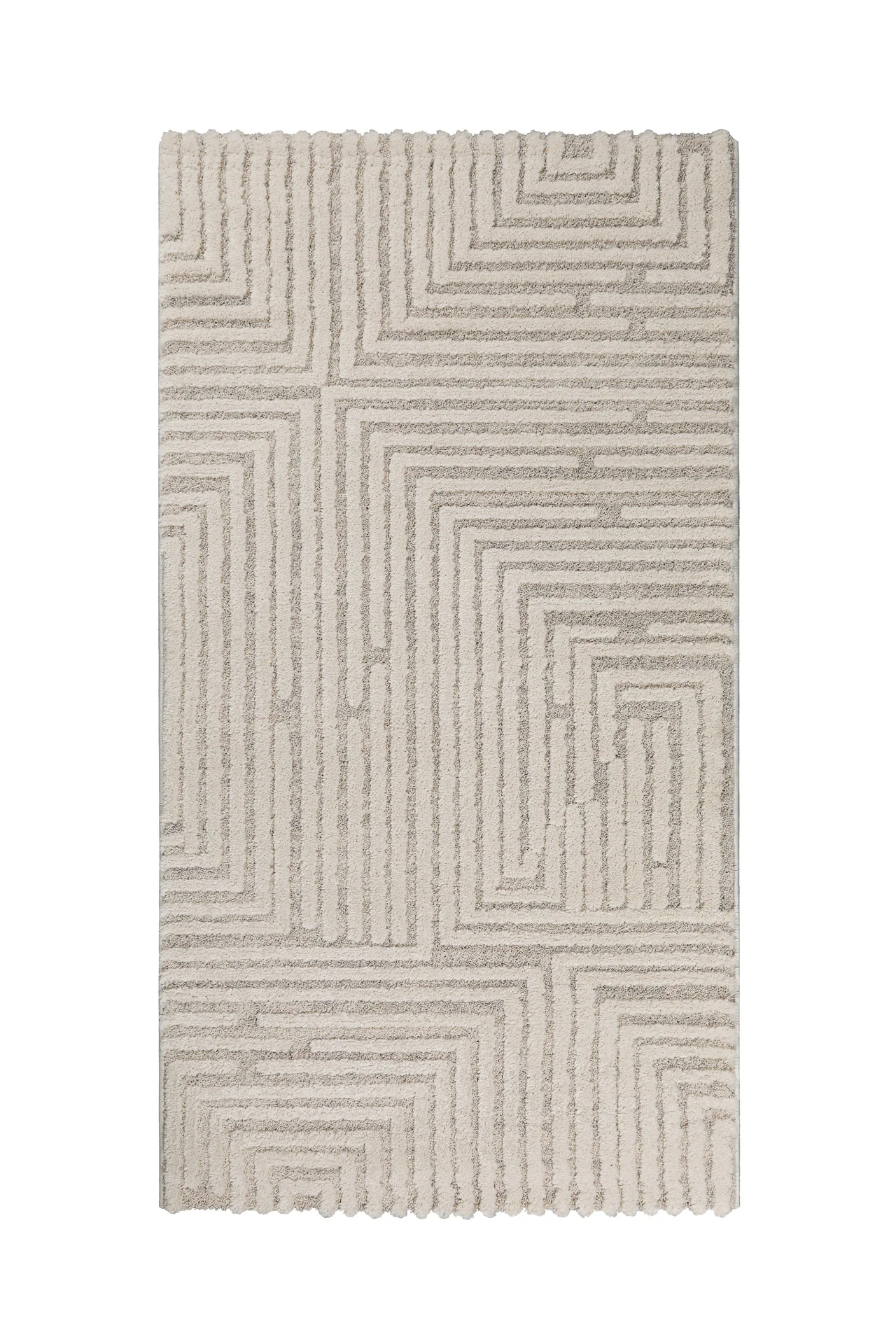 Kurzflor Teppich Creme Beige "Hillmar" WECONhome - Image 10