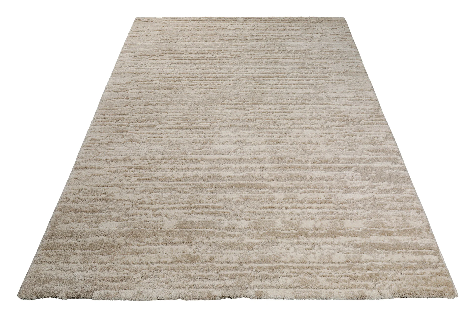 Kurzflor Teppich Creme Beige "Peer" WECONhome - Image 3