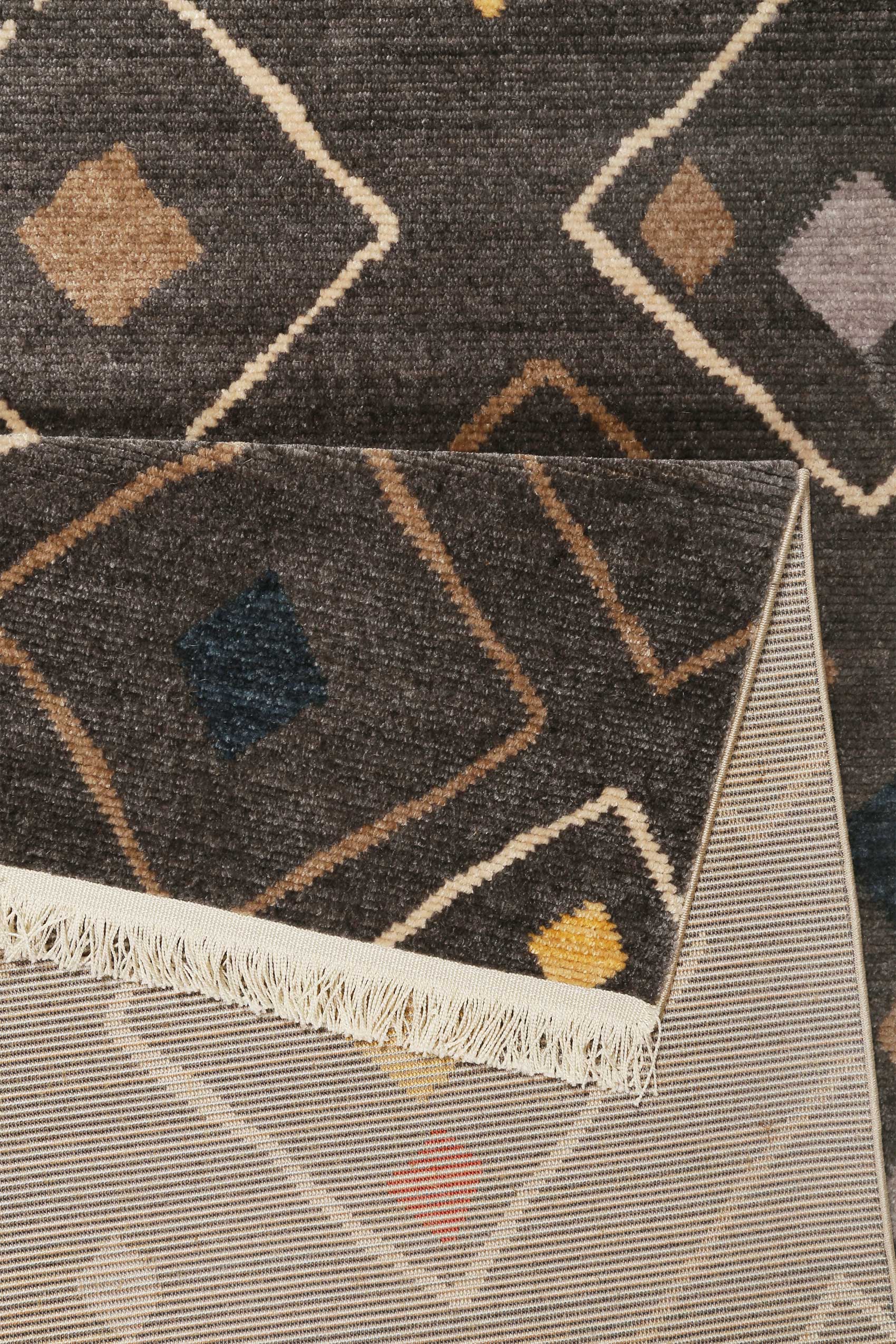 Teppich Dunkelgrau Bunt Kurzflor B-Ware "Mont Royal" WECONhome - Image 3